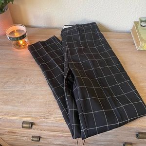 Men’s plaid business pants
